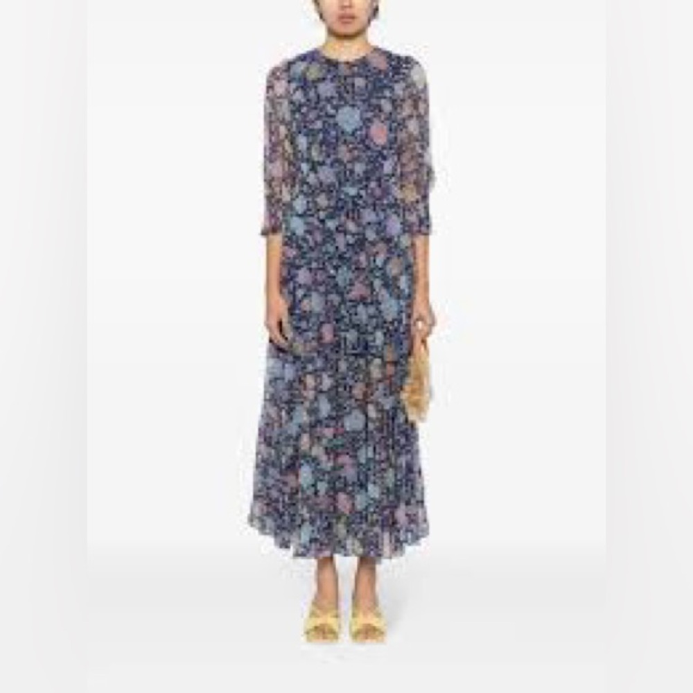 nwt Rixo Kristen tiered midi